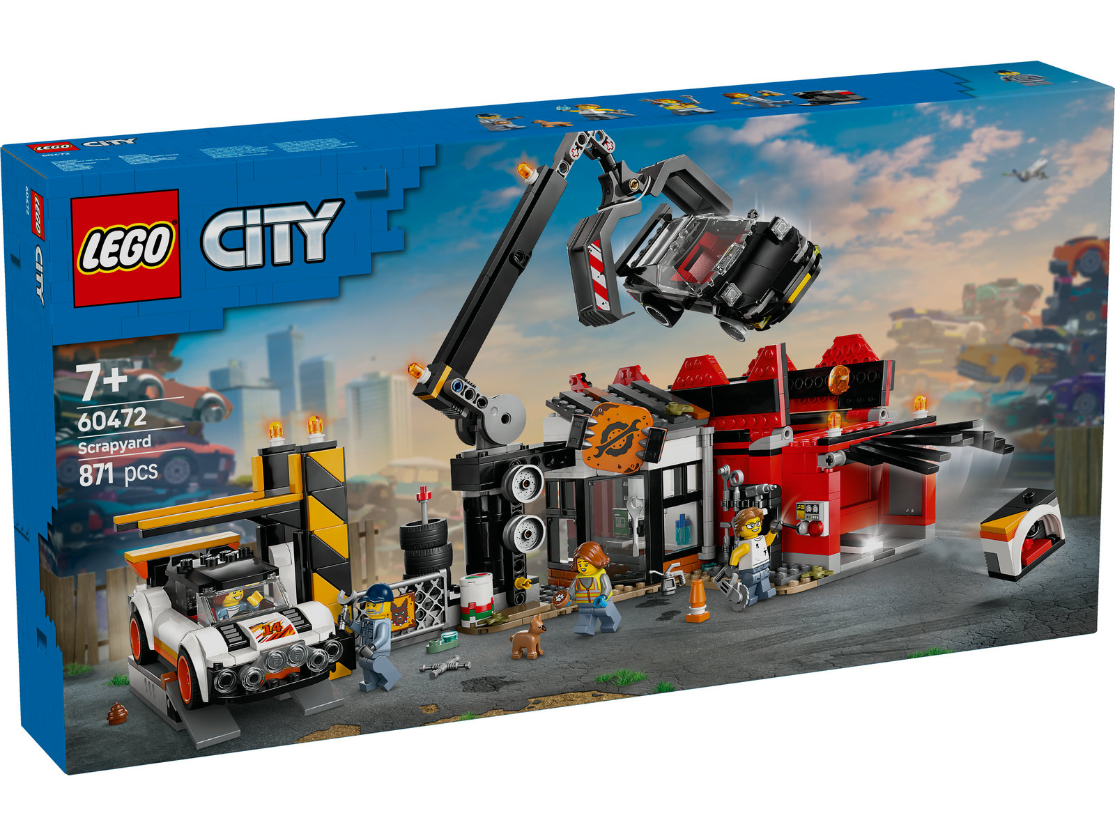 LEGO® City 60472 - Schrottplatz mit Autos LEGO® City 60472 - Schrottplatz mit Autos