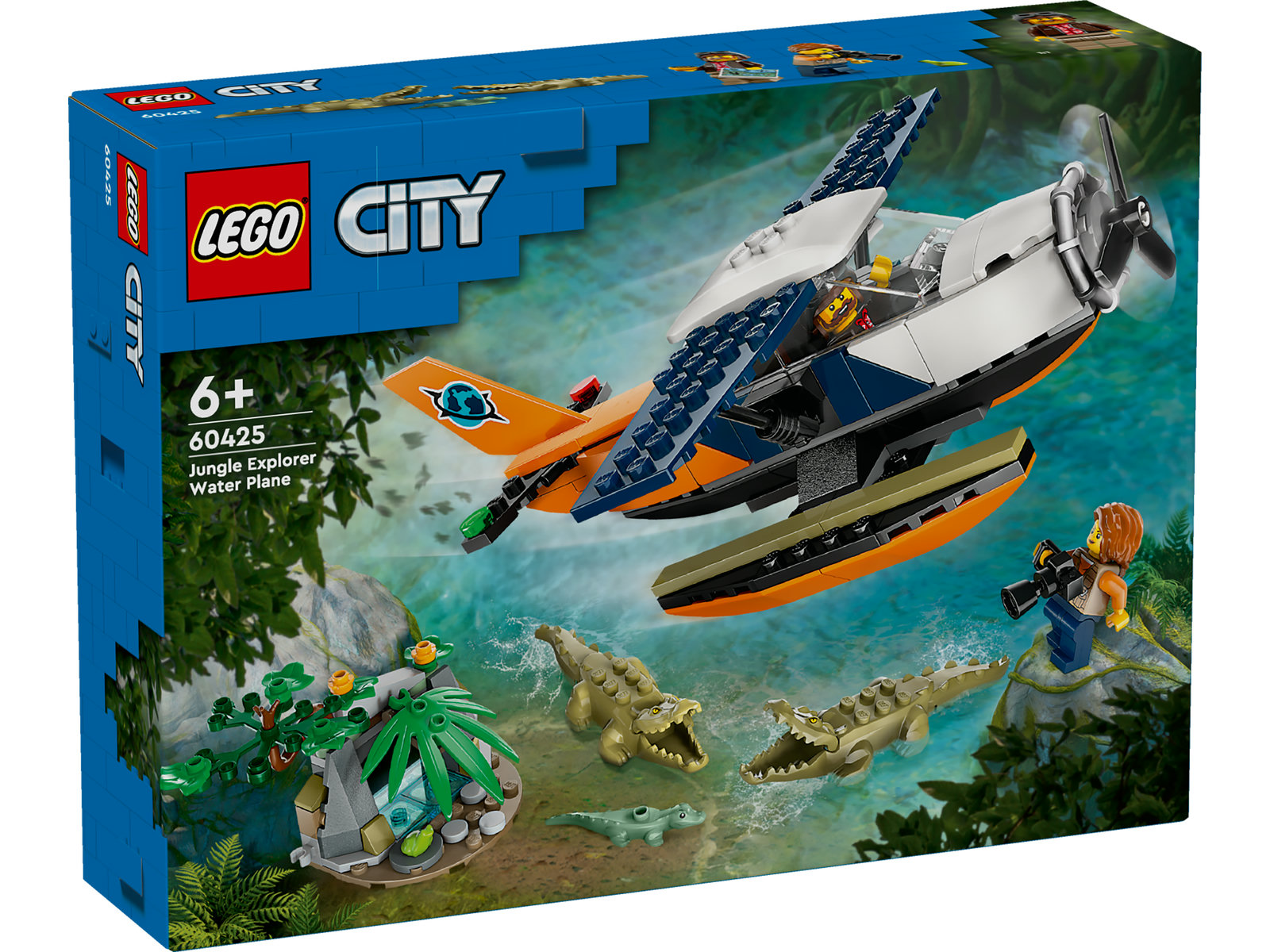 LEGO® City 60425 - Dschungelforscher-Wasserflugzeug