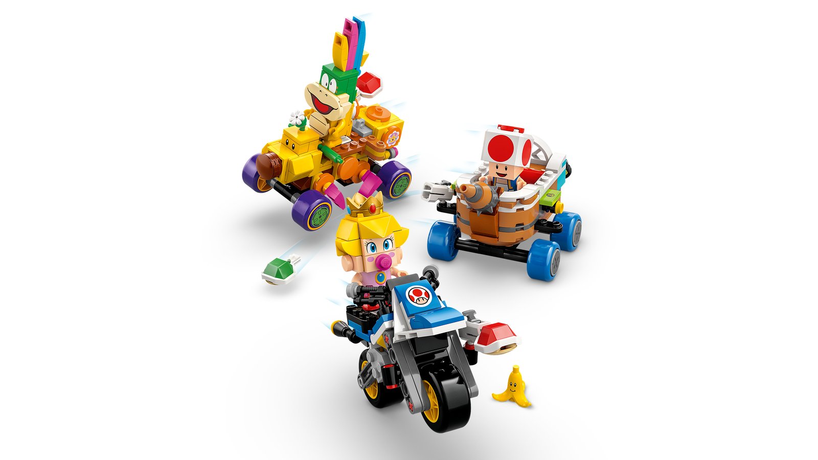LEGO 72036 LEGO® Super Mario 72036 - Mario Kart™ – Baby Peach & Grand Prix–Set – Detailansicht 4