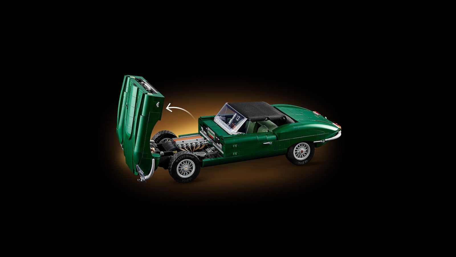LEGO 11381 LEGO® Icons 11381 - Jaguar E-Type – Detailansicht 5