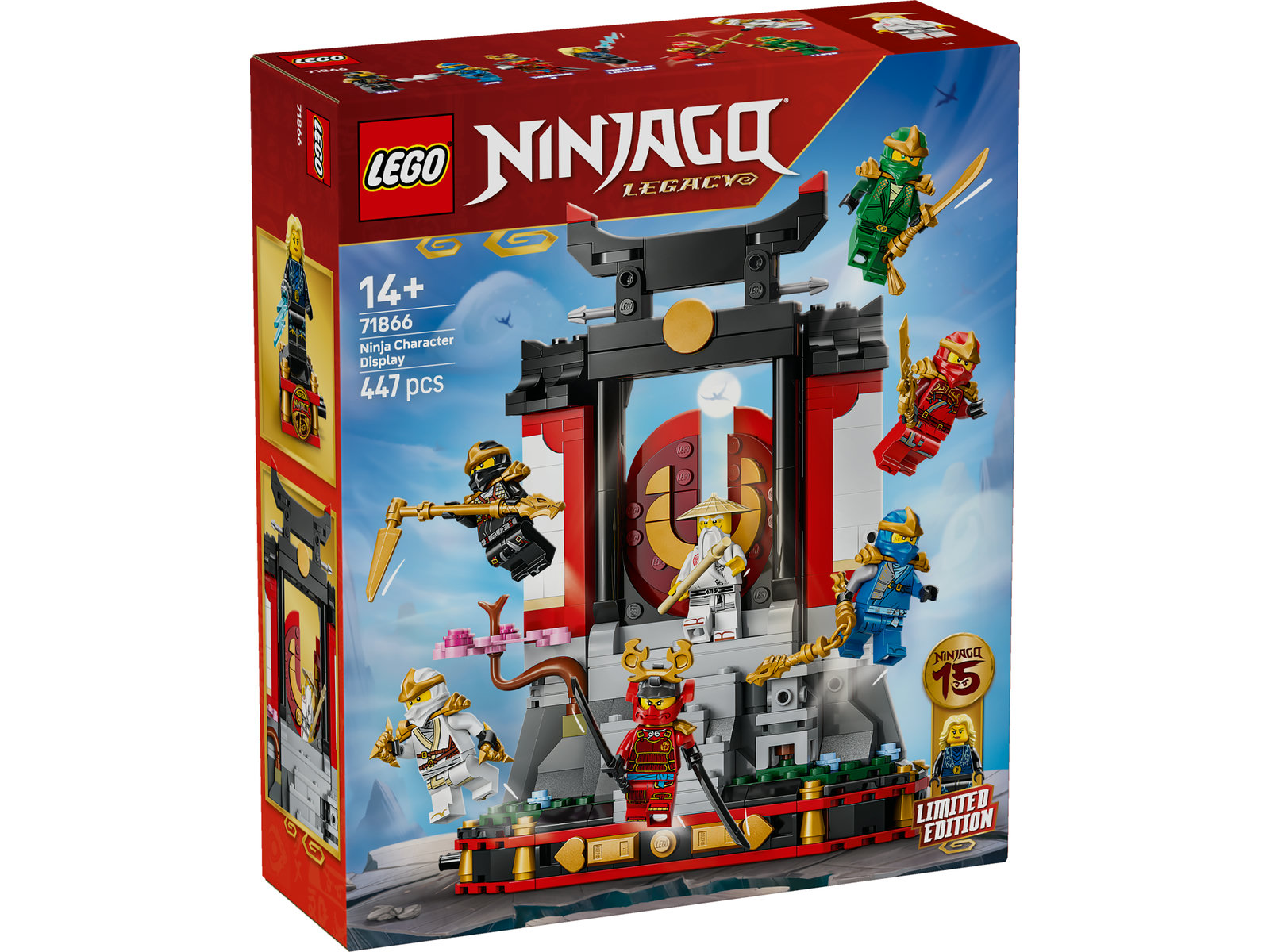 LEGO® Ninjago 71866 - 15-jähriges Jubiläum: Ninja-Charaktere zum Ausstellen