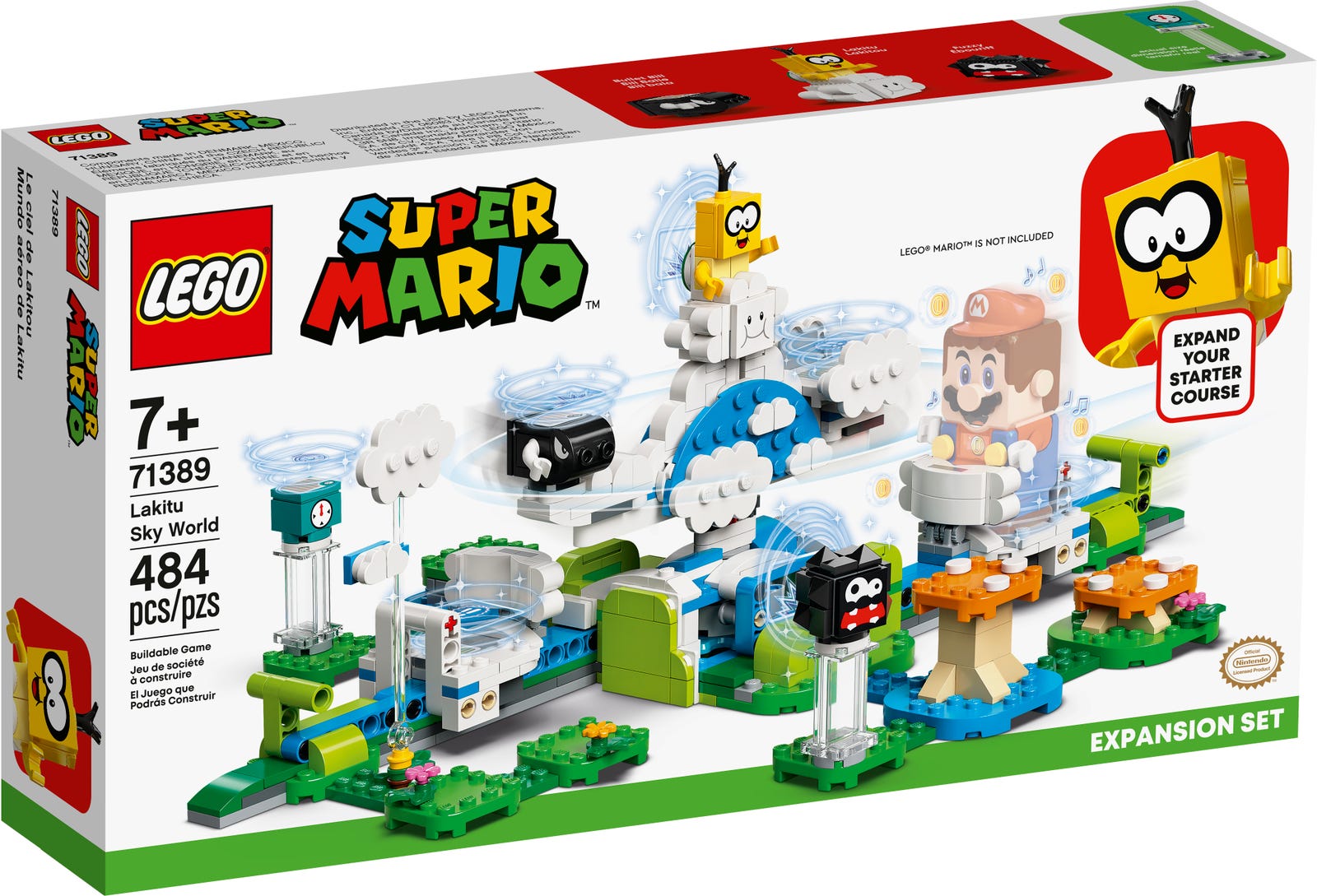 LEGO® Super Mario™ 71389 - Lakitus Wolkenwelt – Erweiterungsset