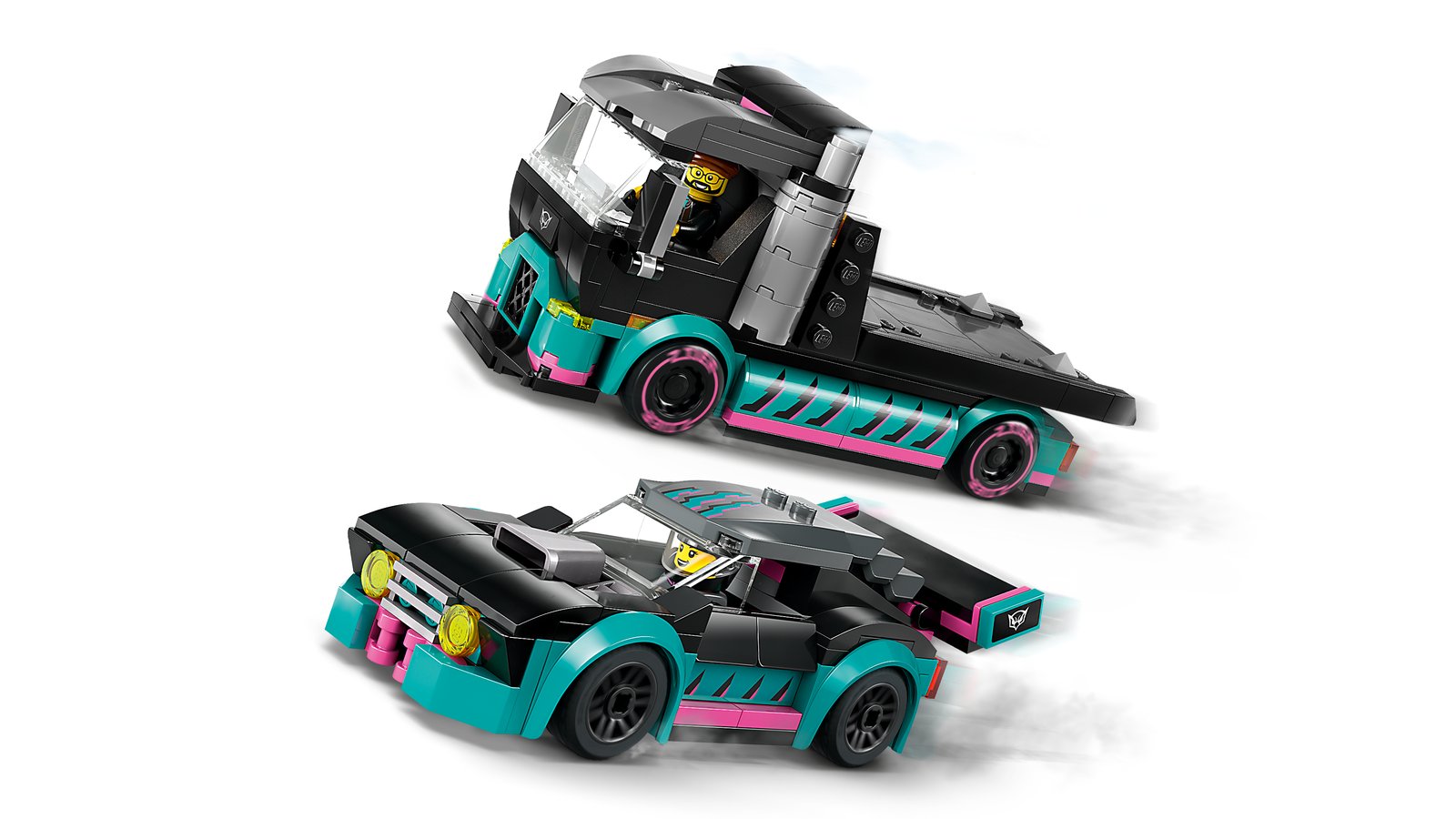 LEGO 60406 LEGO® City 60406 - Autotransporter mit Rennwagen – Primaeres Produktbild