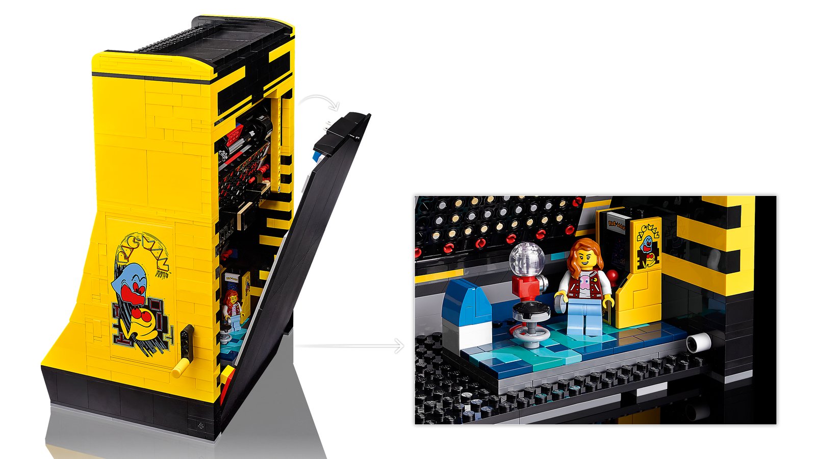 LEGO 10323 LEGO® Icons 10323 - PAC-MAN Spielautomat – Detailansicht 6