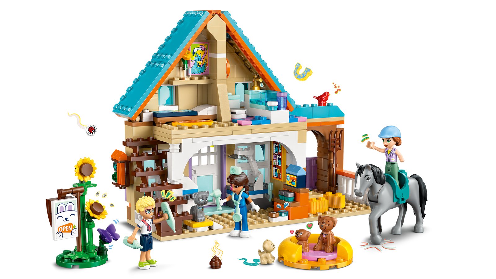 LEGO 42651 LEGO® Friends 42651 - Tierarztpraxis für Pferde und Haustiere – Detailansicht 2