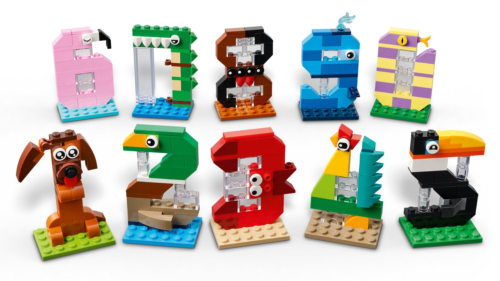 LEGO 40807 LEGO® LEGO Iconic 40807 - Geburtstagszahlen – Primaeres Produktbild