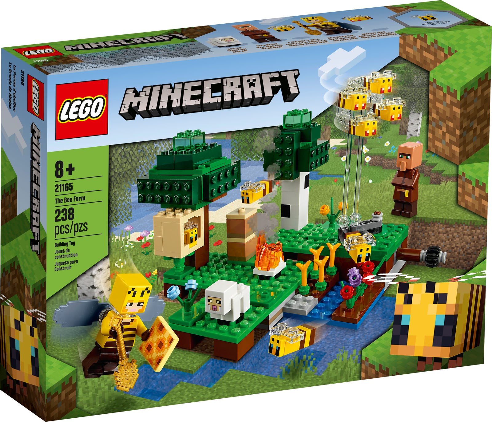 LEGO® Minecraft™ 21165 - Die Bienenfarm