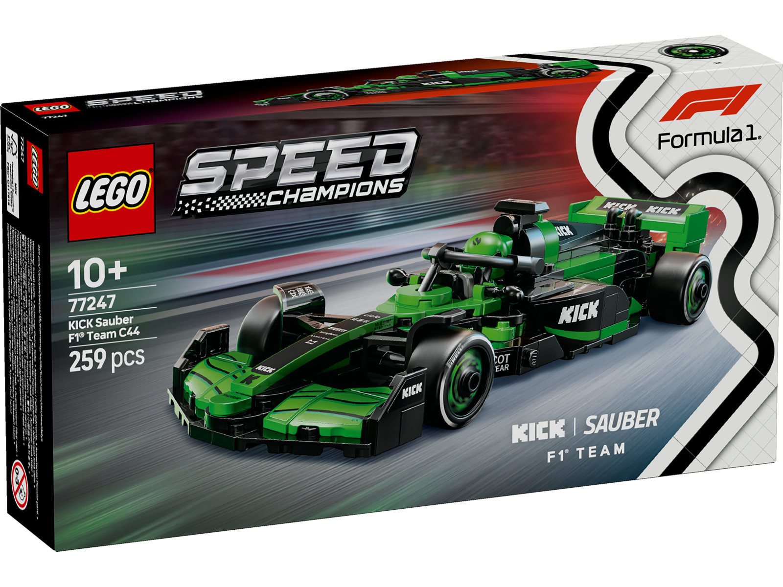 LEGO® Speed Champions 77247 - KICK Sauber F1® Team C44 Rennauto LEGO® Speed Champions 77247 - KICK Sauber F1® Team C44 Rennauto