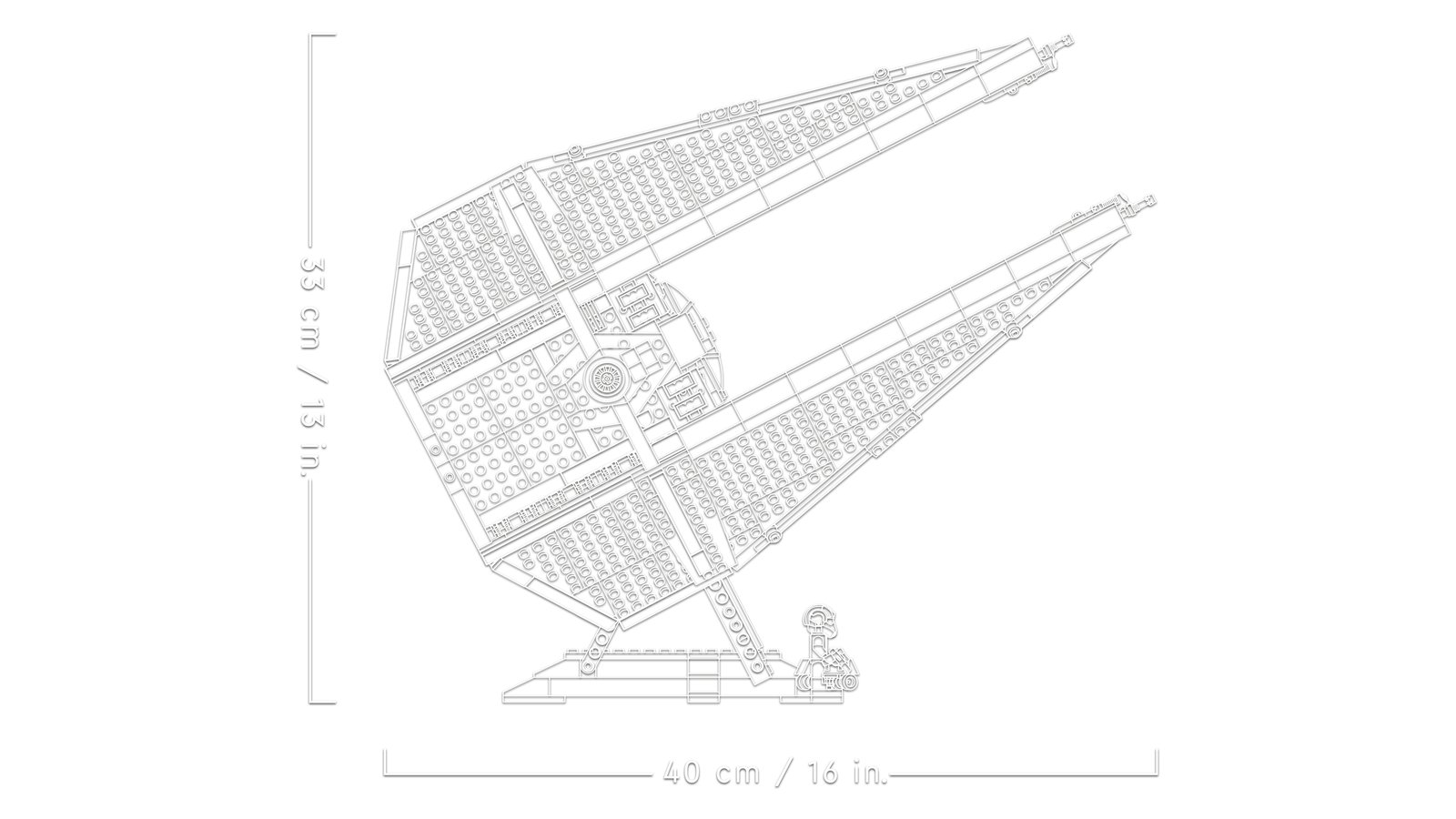 LEGO 75382 LEGO® Star Wars™ 75382 - TIE-Abfangjäger™ – Detailansicht 5