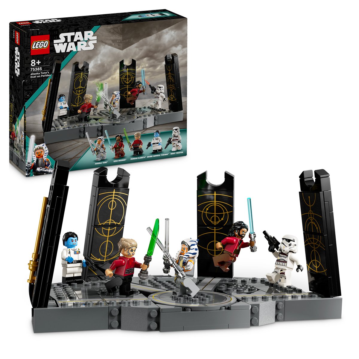 LEGO 75385 LEGO® Star Wars™ 75385 - Ahsoka Tanos Duell auf Peridea – Box & Produkt