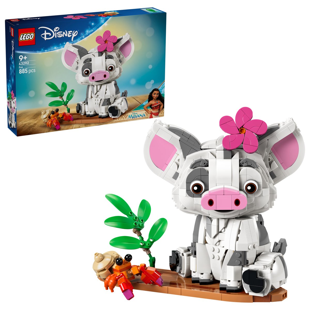 LEGO 43292 LEGO® | Disney Vaiana 43292 - Pua – Box & Produkt