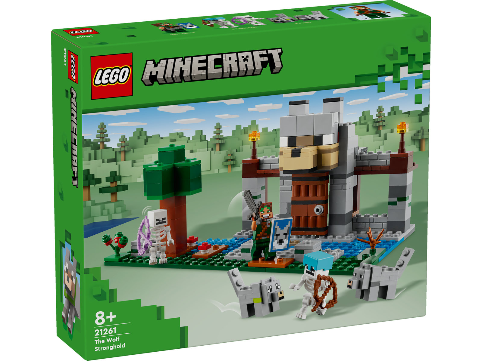 LEGO® Minecraft 21261 - Die Wolfsfestung LEGO® Minecraft 21261 - Die Wolfsfestung