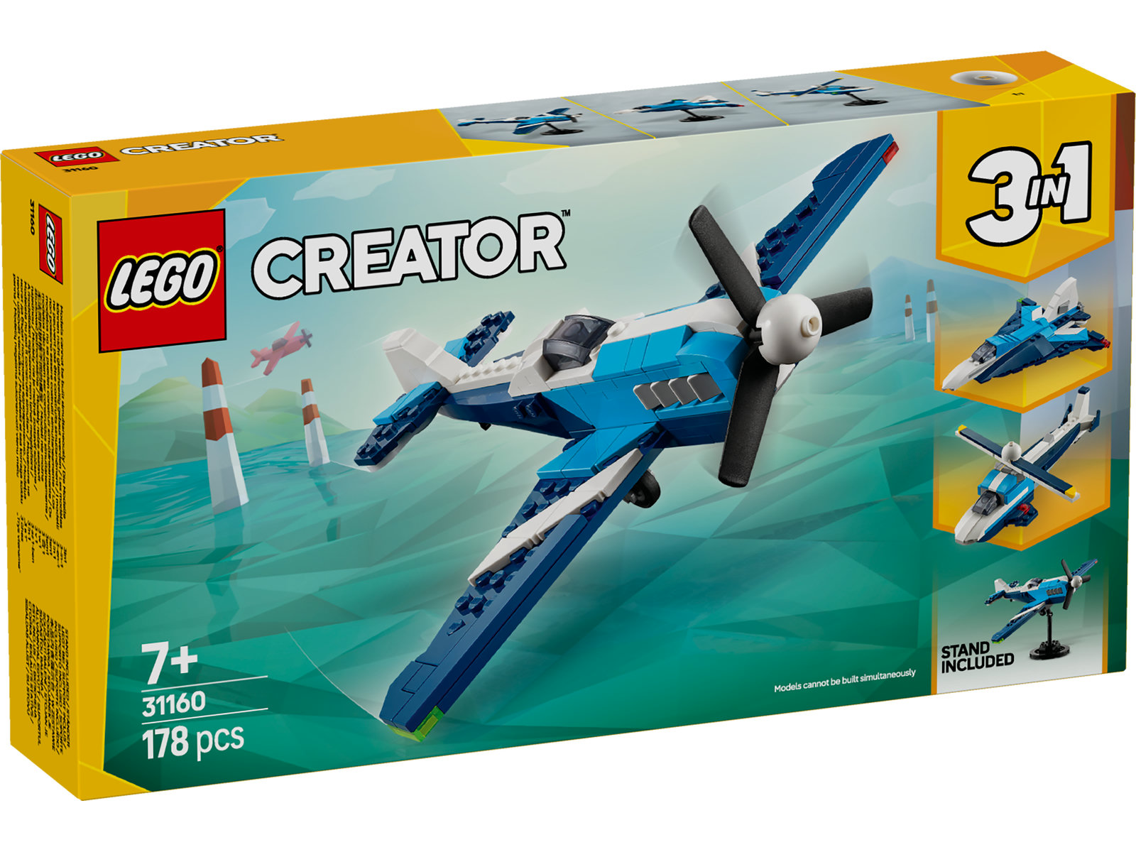 LEGO® Creator 31160 - Flieger: Rennflugzeug LEGO® Creator 31160 - Flieger: Rennflugzeug