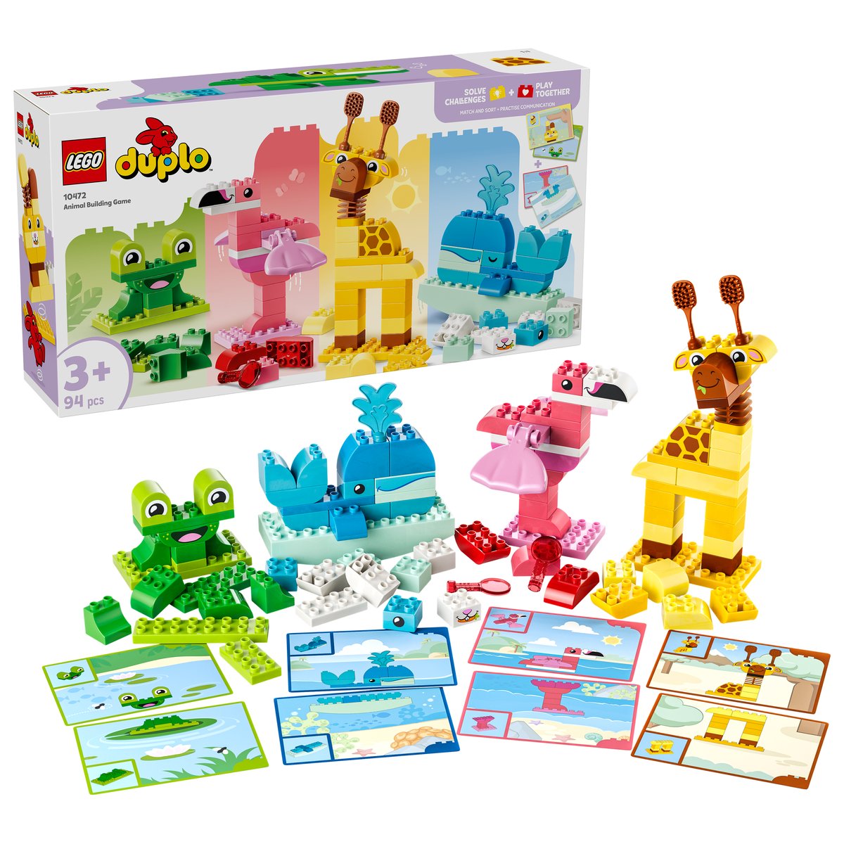 LEGO 10472 LEGO® DUPLO® 10472 - Wir Bauen Tiere – Box & Produkt
