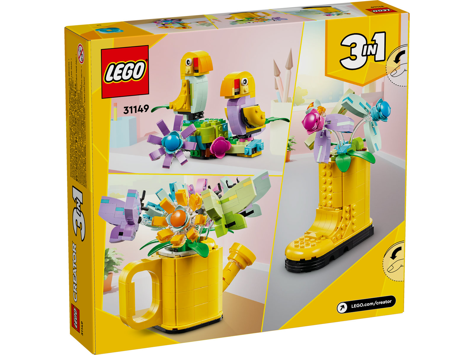 LEGO® Creator 31149 - Gießkanne mit Blumen