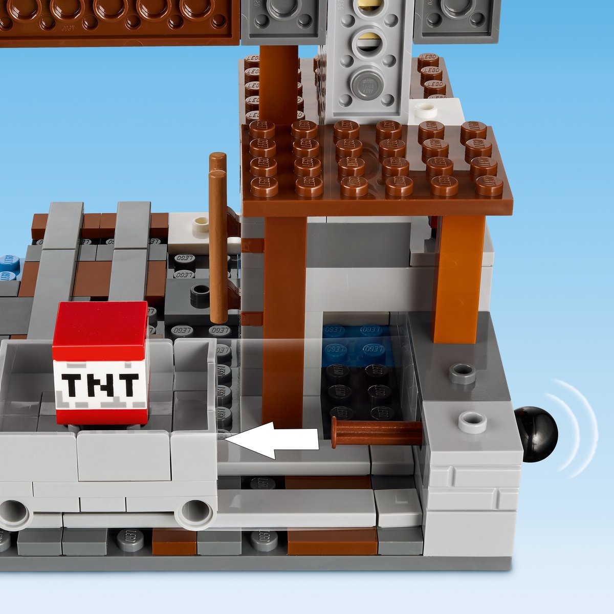 LEGO 21277 LEGO® Minecraft 21277 - Die Spitzhackenmine – Detailansicht 3