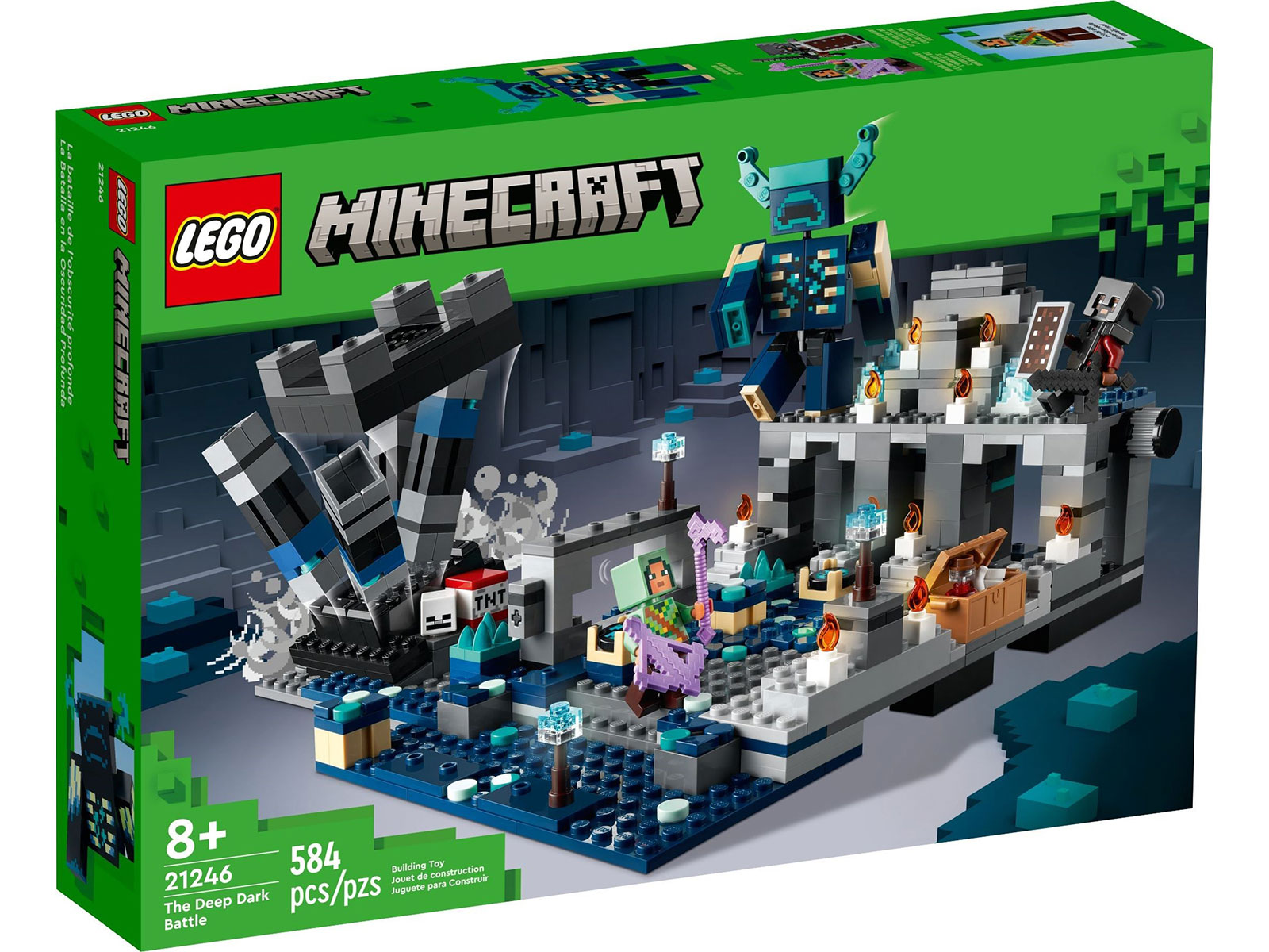 LEGO® Minecraft® 21246 - Das Duell in der Finsternis