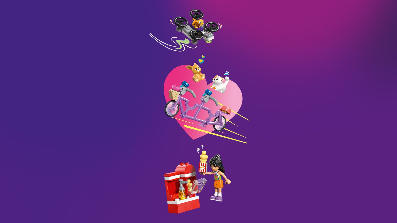 LEGO 42689 LEGO® Friends 42689 - Heartlake City Clubhaus der Freunde – Detailansicht 1