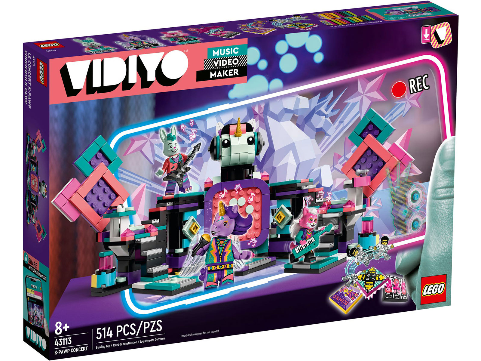 LEGO® VIDIYO 43113 - K-Pawp Concert LEGO® VIDIYO 43113 - K-Pawp Concert
