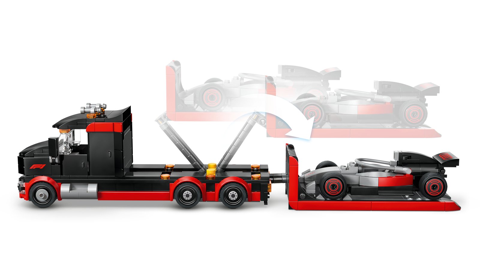 LEGO 60493 LEGO® City 60493 - F1® Truck mit Audi F1® Rennwagen – Detailansicht 3