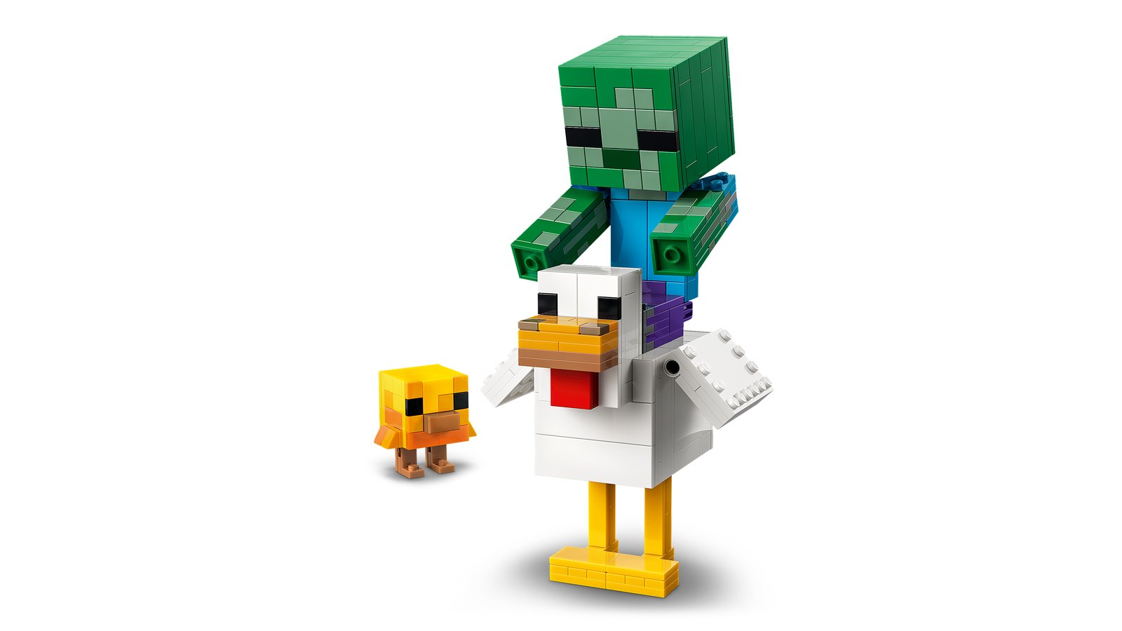 LEGO 21582 LEGO® Minecraft® 21582 - Hühnerreiter – Primäres Produktbild