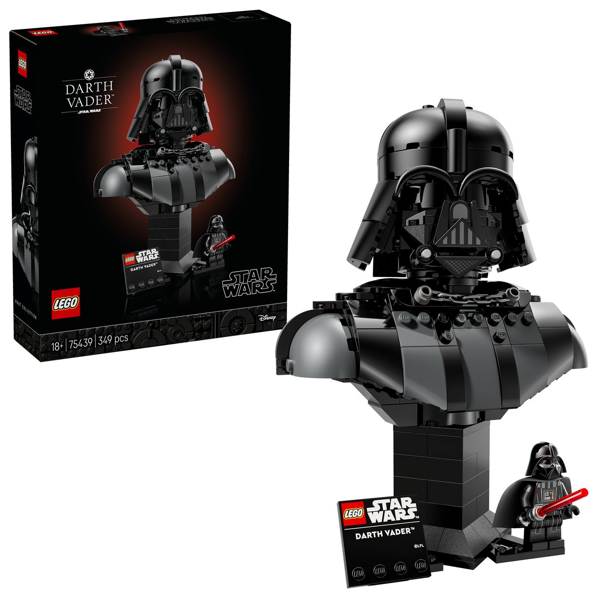 LEGO 75439 LEGO® Star Wars™ 75439 - Darth Vader™ Büste – Box & Produkt