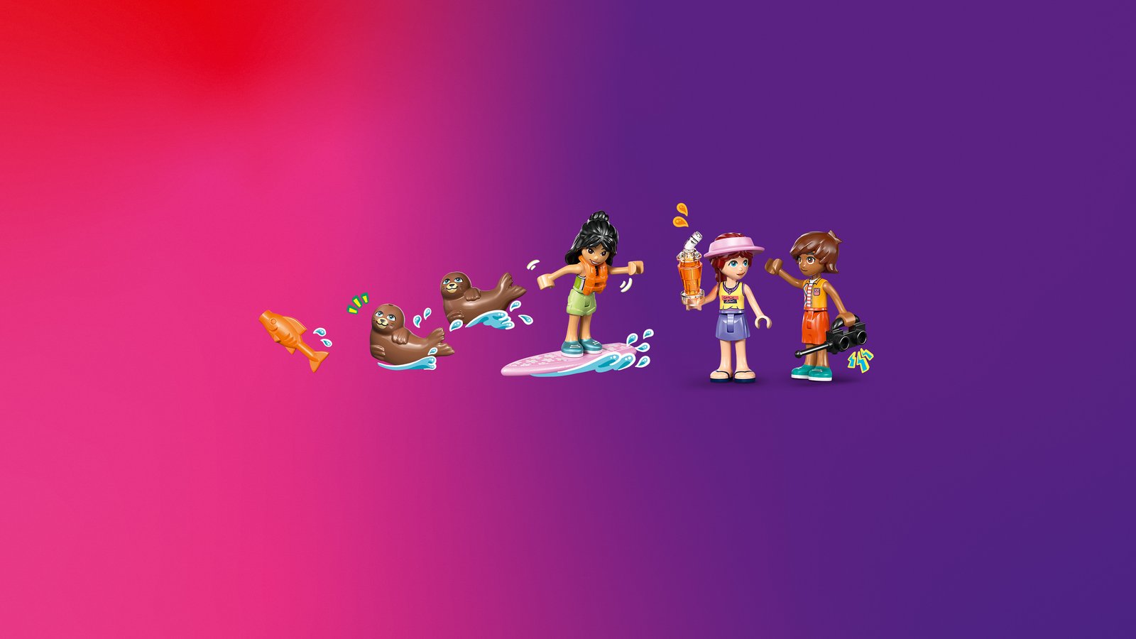 LEGO 42699 LEGO® Friends 42699 - Strandhaus mit Robben – Detailansicht 2