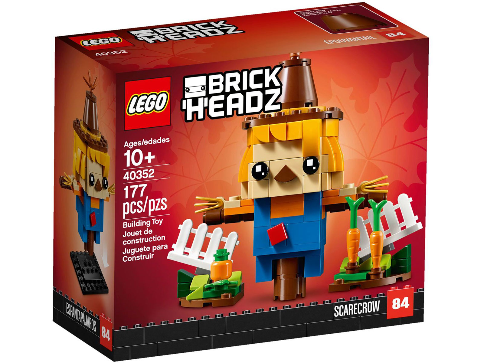 LEGO® BrickHeadz™ 40352 - Erntedankfest-Vogelscheuche - Box Front