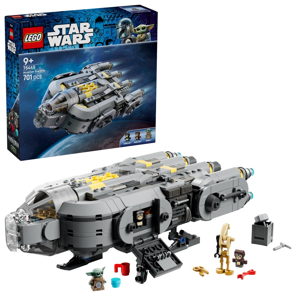LEGO 75445 LEGO® Star Wars™ 75445 - Sternenschiff der Anzellaner – Box & Produkt