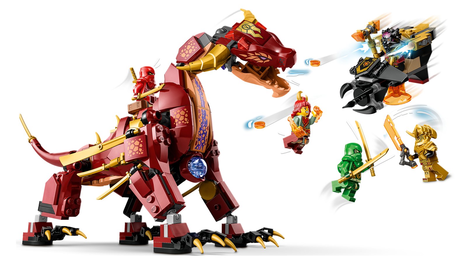 LEGO 71793 LEGO® Ninjago 71793 - Wyldfires Lavadrache – Primaeres Produktbild