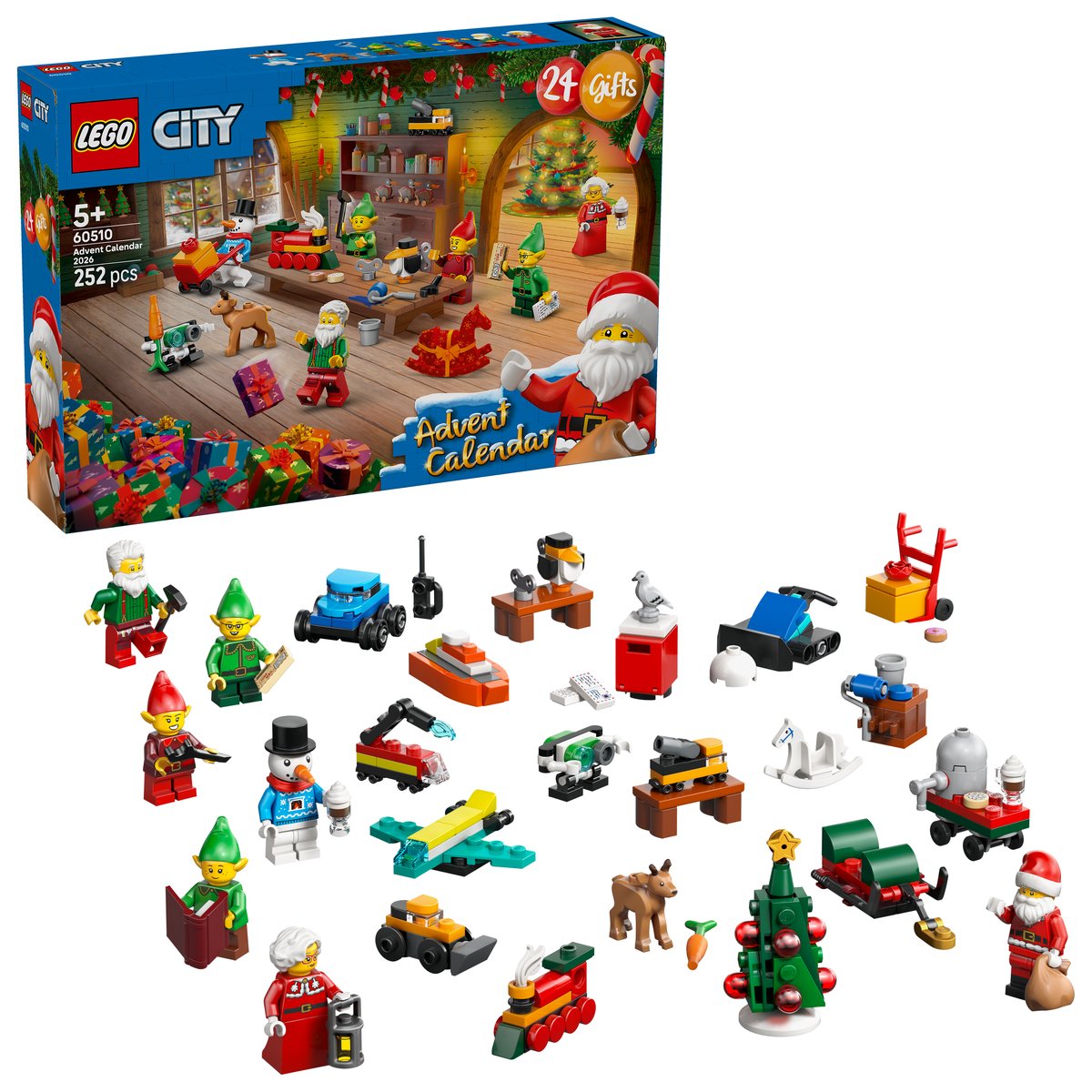 LEGO 60510 LEGO® City 60510 - Adventskalender 2026 – Box & Produkt