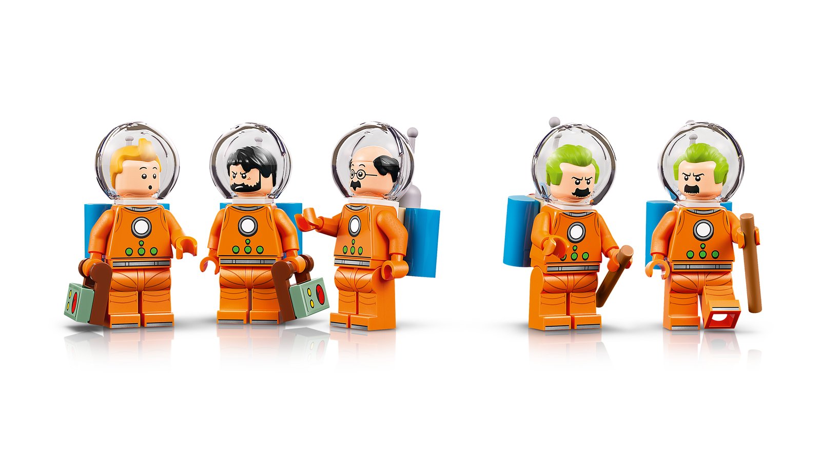 LEGO 21367 LEGO® Ideas 21367 - Die Mondrakete von Tim und Struppi – Detailansicht 1