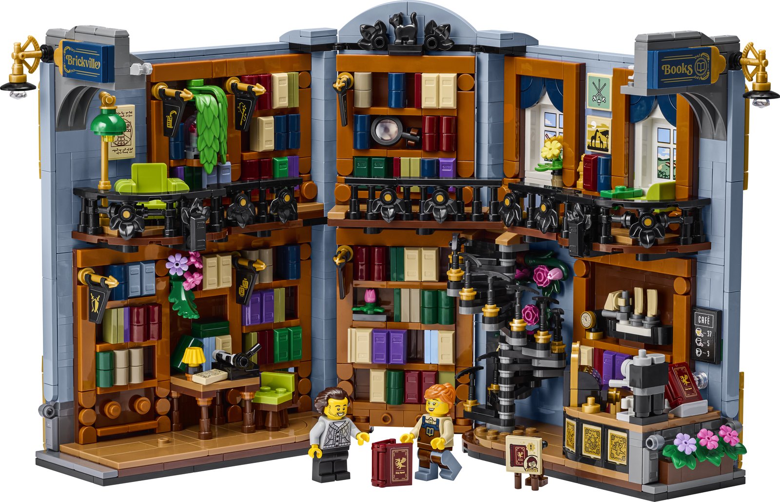 LEGO 11379 LEGO® Icons 11379 - Buchladen: Buchstütze – Produktfoto