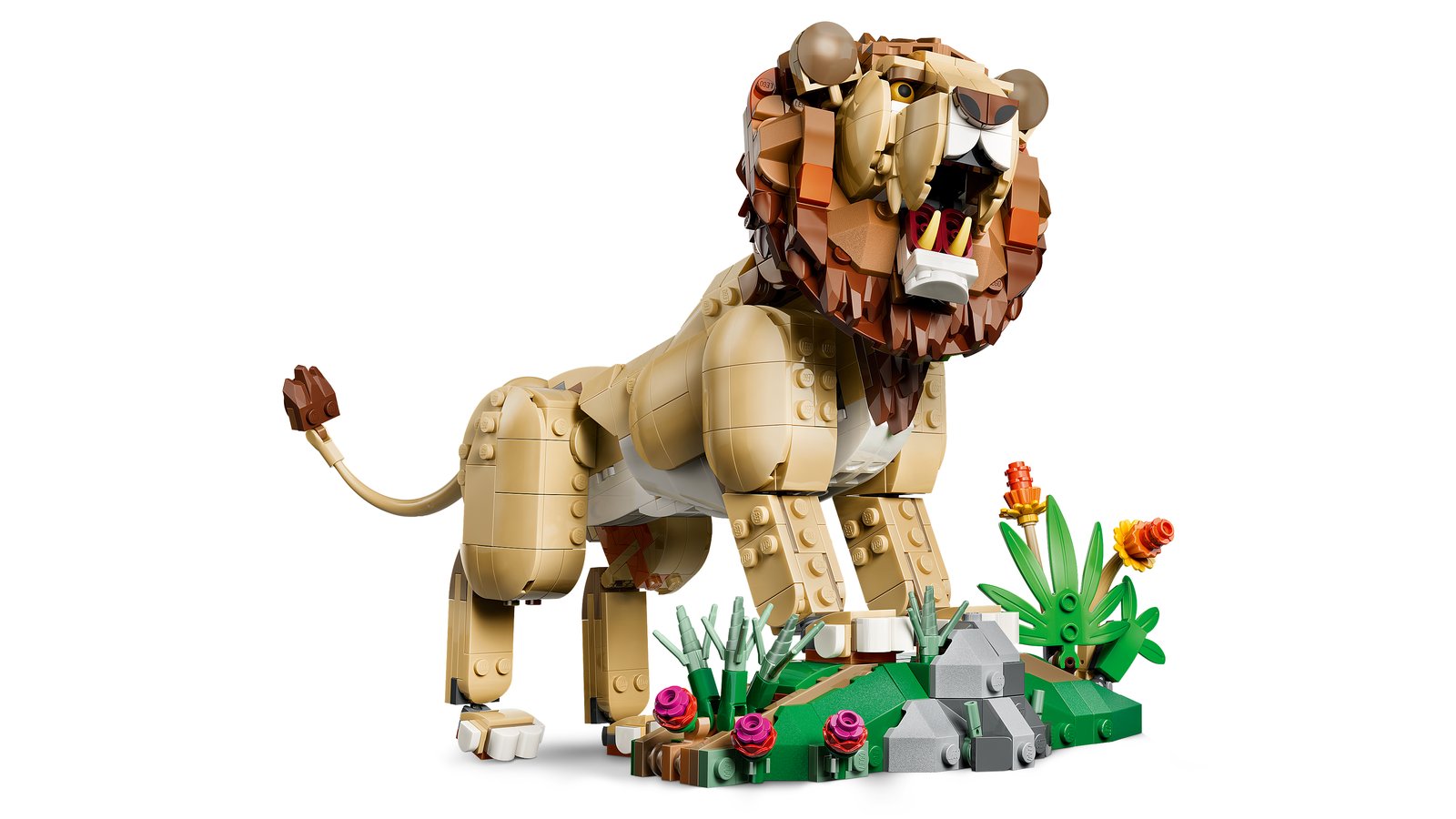 LEGO 31386 LEGO® Creator 31386 - Wilde Tiere: Majestätischer Löwe – Primäres Produktbild