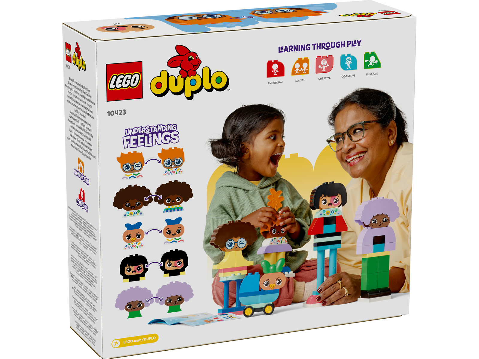 LEGO® DUPLO 10423 - Baubare Menschen mit großen Gefühlen