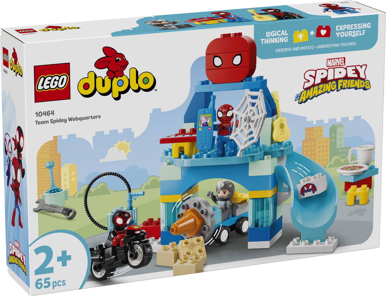 LEGO 10464 LEGO® DUPLO® | Marvel 10464 - Team Spideys Hauptquartier – Verpackung vorne