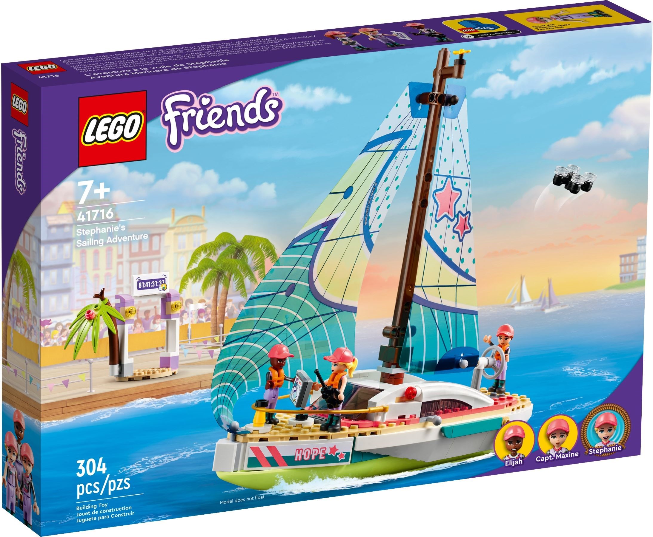 LEGO® Friends 41716 - Stephanies Segelabenteuer