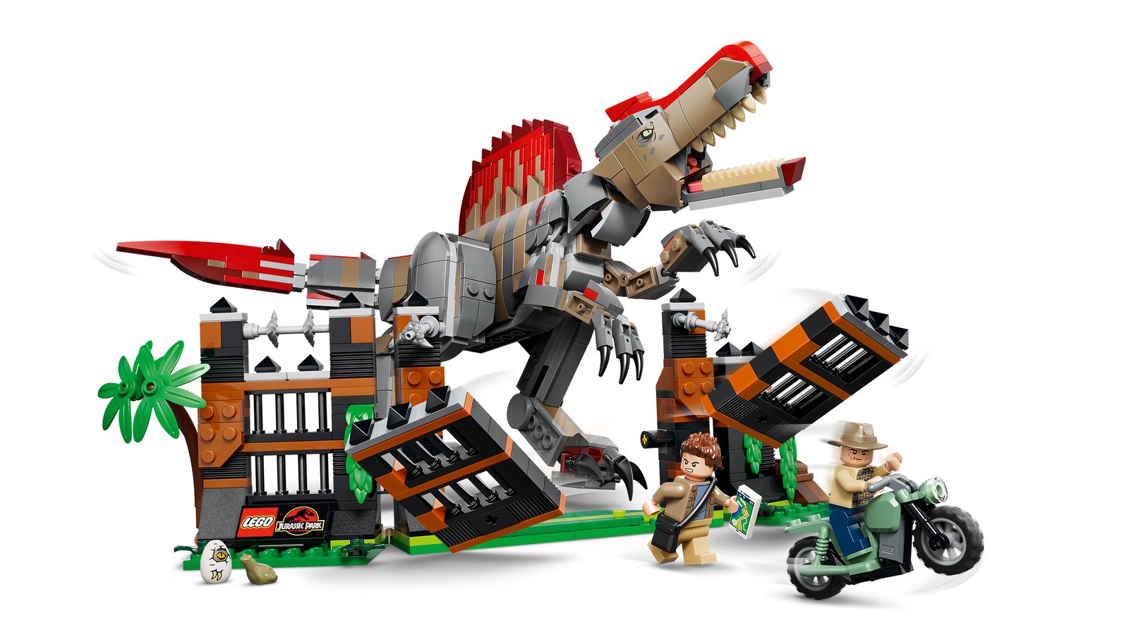 LEGO 77982 LEGO® Jurassic World 77982 - Flucht des Spinosaurus – Primäres Produktbild