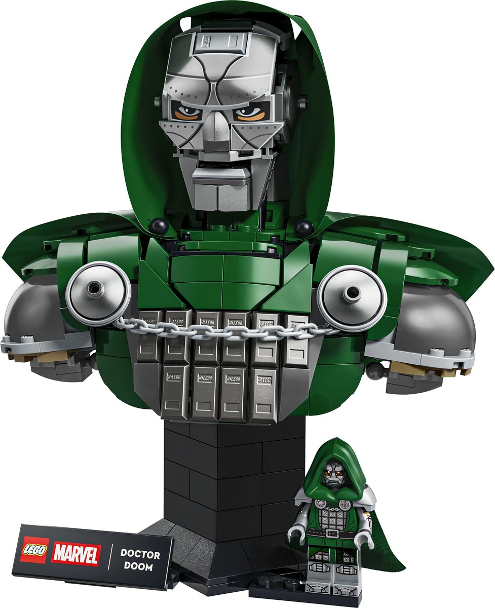 LEGO 76345 LEGO® ǀ Marvel 76345 - Doctor Doom Büste – Produktfoto