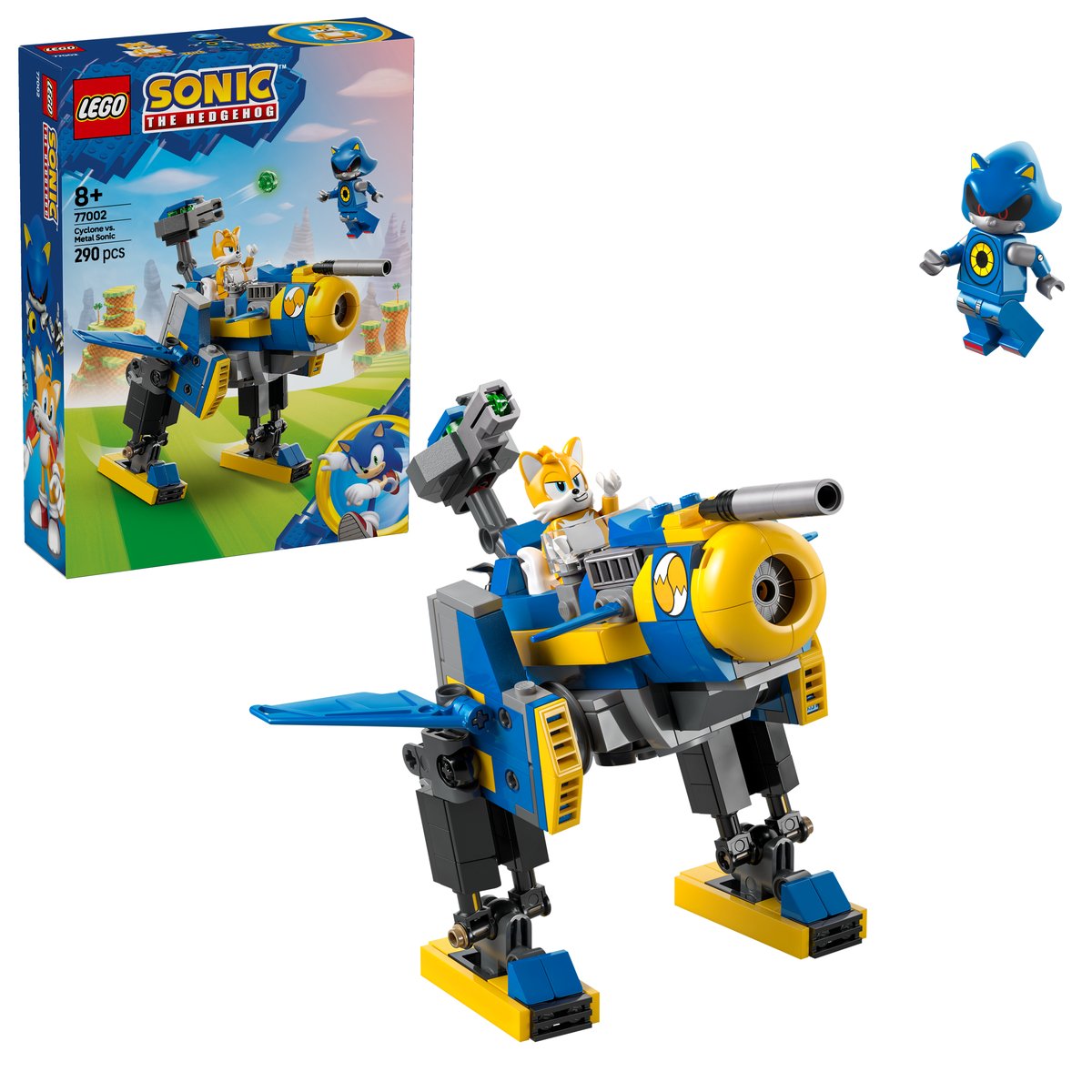 LEGO 77002 LEGO® Sonic 77002 - Cyclone vs. Metal Sonic – Box & Produkt