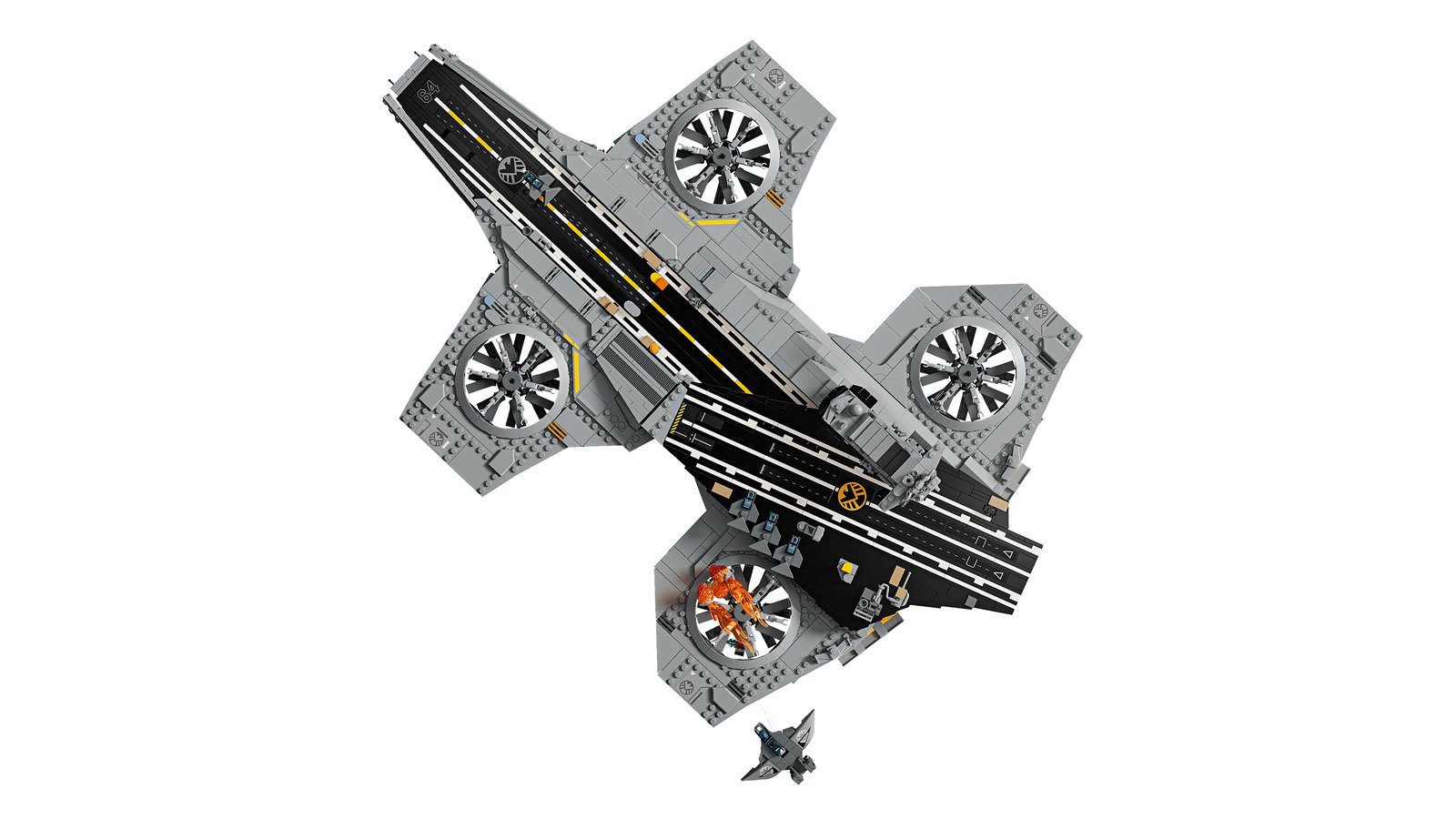 LEGO 76354 LEGO® ǀ Marvel 76354 - S.H.I.E.L.D.-Helicarrier – Detailansicht 2