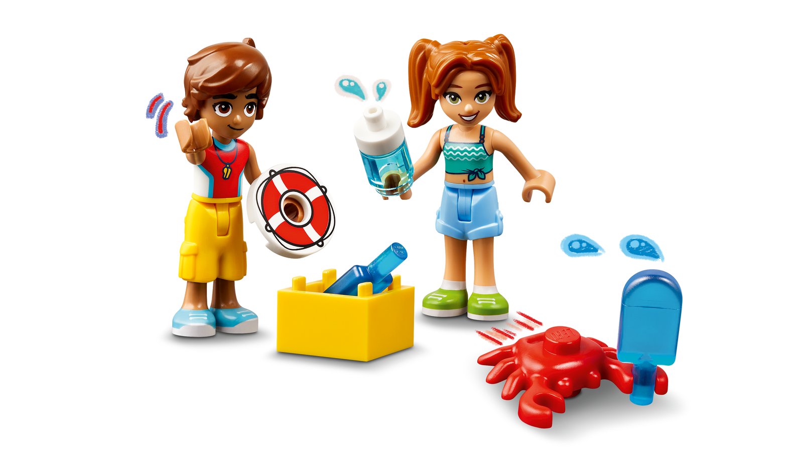 LEGO 42623 LEGO® Friends 42623 - Rettungsschwimmer Aussichtsturm mit Jetskis – Detailansicht 4