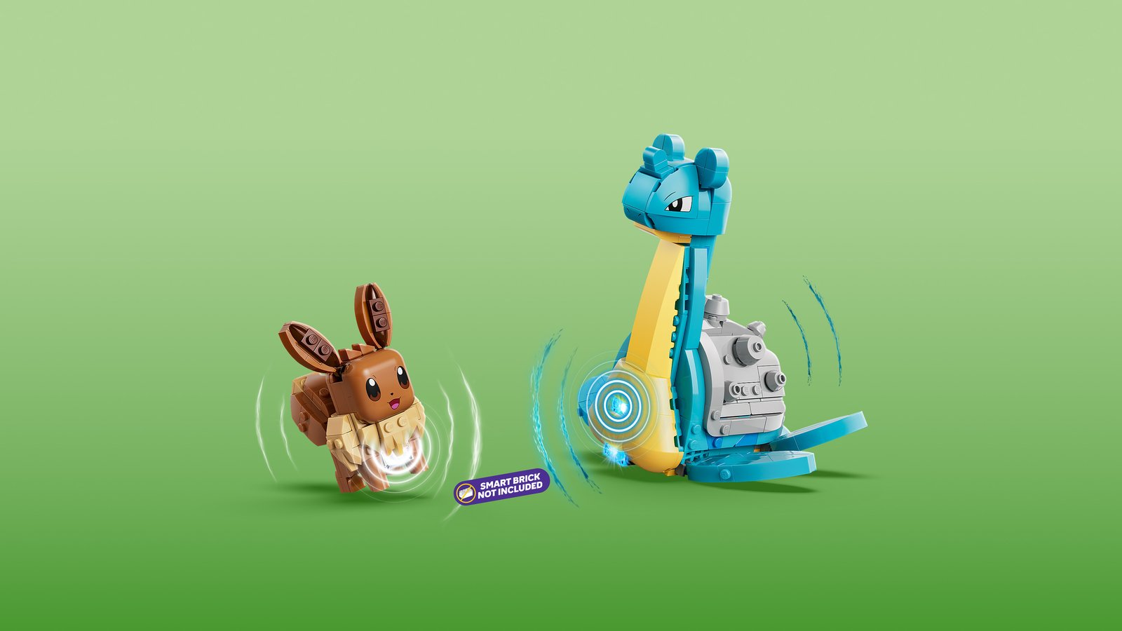 LEGO 72162 LEGO® Pokémon™ 72162 - SMART Play™: Evoli und Lapras auf Schatzsuche – Detailansicht 5