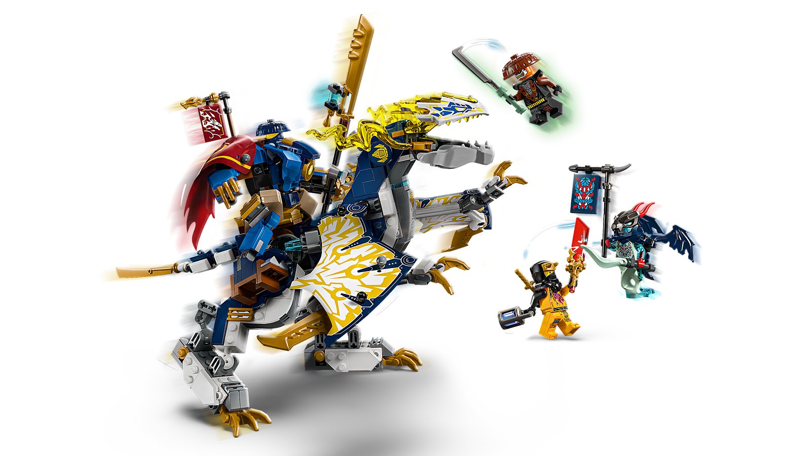 LEGO 71843 LEGO® Ninjago 71843 - Rogues Mech-Drachenreiter – Primaeres Produktbild