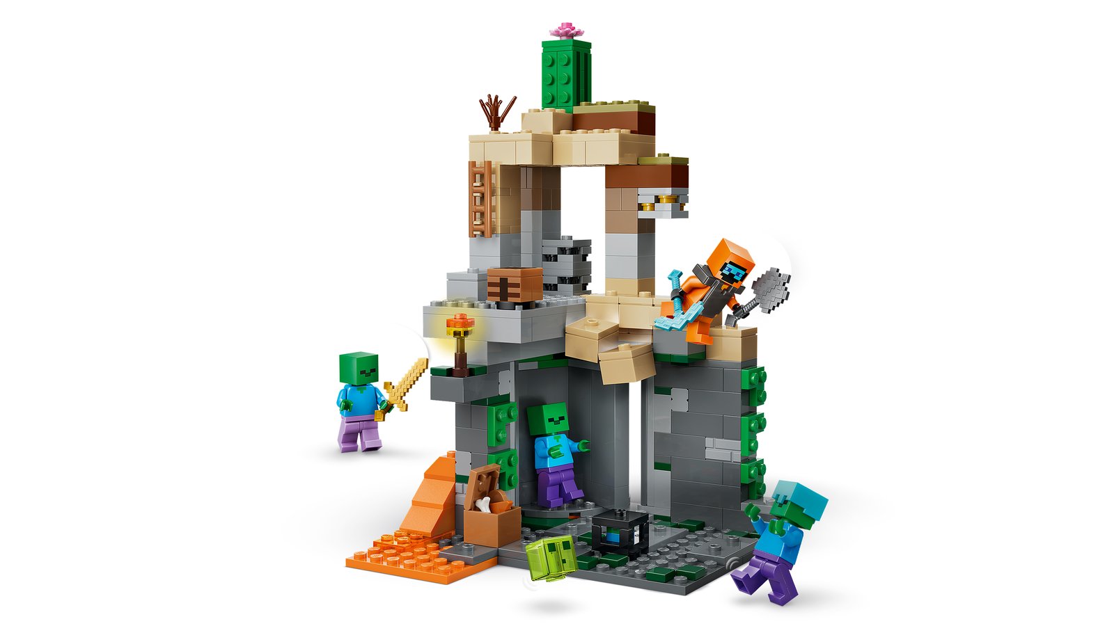 LEGO 21587 LEGO® Minecraft 21587 - Zombieverlies – Primaeres Produktbild