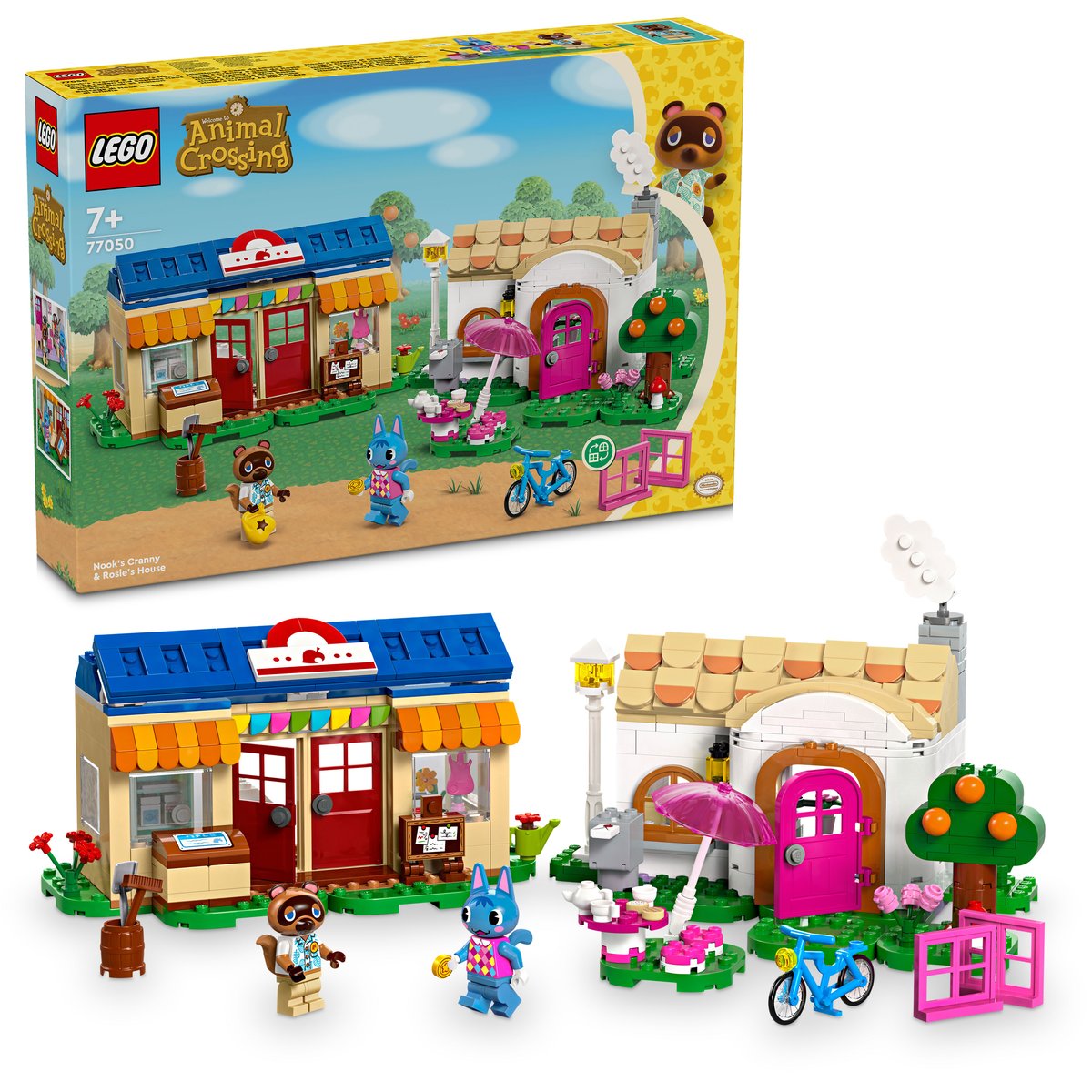 LEGO 77050 LEGO® Animal Crossing 77050 - Nooks Laden und Sophies Haus – Box & Produkt