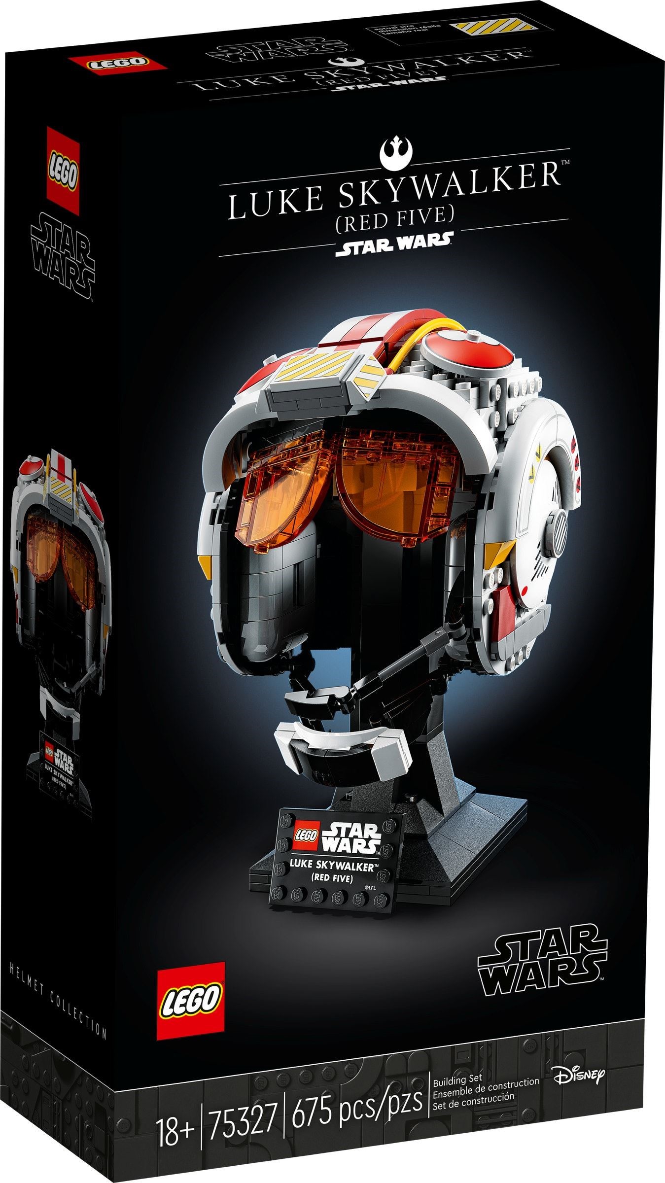 LEGO® Star Wars™ 75327 - Helm von Luke Skywalker™ (Rot Fünf)