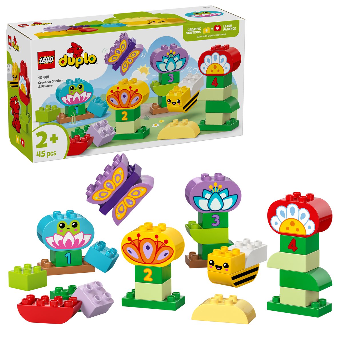 LEGO 10444 LEGO® DUPLO 10444 - Kreativer Blumengarten – Box & Produkt