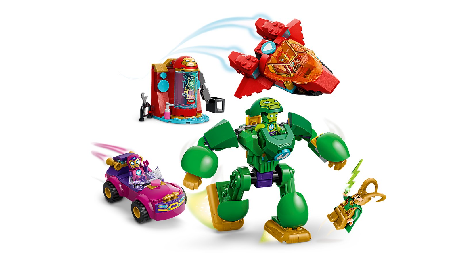 LEGO 11211 LEGO® ǀ Marvel Iron Man und Seine Fantastischen Freunde 11211 - Loki vs. Team Iron Man – Primäres Produktbild