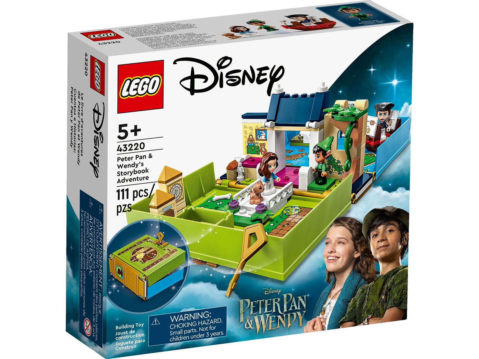 LEGO® Disney 43220 - Peter Pan & Wendy – Märchenbuch-Abenteuer LEGO® Disney 43220 - Peter Pan & Wendy – Märchenbuch-Abenteuer